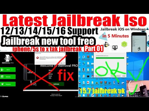 How to jailbreak iPhone 6 to x free tool/ISO 12xto 16.5 jailbreak/iPhone jailbreak new tool free
