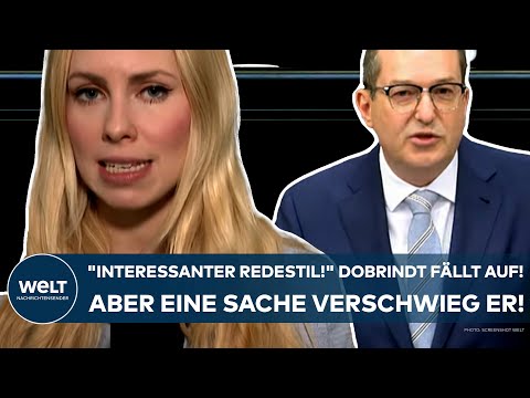 Video Thumbnail: BERLIN: "Interessanter Redestil!" Innenminister Dobrindt im Bundestag! Aber eine Sache verschwieg er