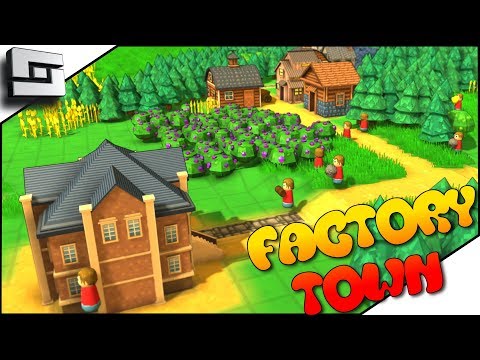 Building An Automated City in The NEW Factory Town! Ep 1