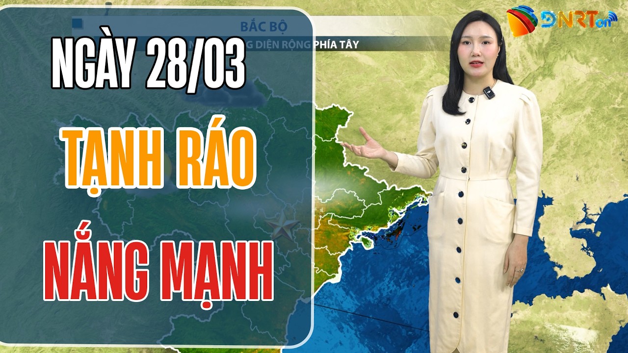 Dự báo thời tiết 27-29/03 | Duyên hải Nam Trung Bộ ngày nắng ráo; Cảnh báo nắng gẳt từ ngày 30/03