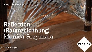 Reflection (Raumzeichnung) by Monika Grzymala (Fabrica 2014)