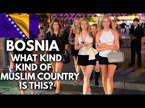 Life in BOSNIA! - The City of GORGEOUS WOMEN and DELICIOUS FOOD in the Balkans - Documentary Travel