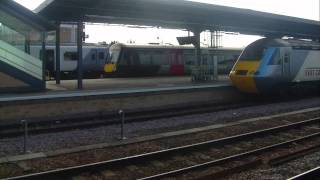 preview picture of video '*RARE* HSTs at Cambridge and more trains'