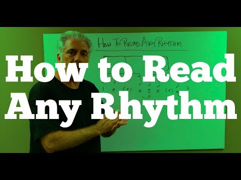 HOW TO READ ANY RHYTHM