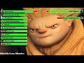 Rise of the Guardians (2012) Final Battle with healthbars 2/2