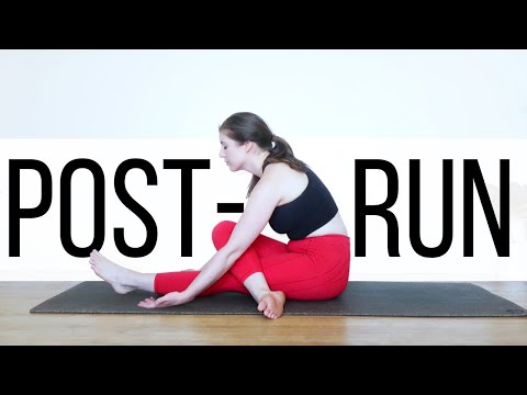 After Running Yoga | 10-min Post-Run Yoga Stretches. The perfect yoga routine to cool down & stretch