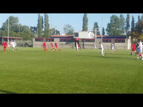 Fortuna Wormerveer JO17-1 vs Sporting Almere JO17-5 (1e helft) 25-09-2016