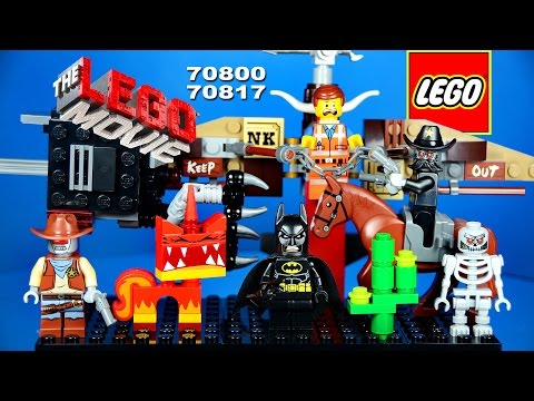 Vidéo LEGO The LEGO Movie 70817 : L'attaque de Batman et de Kitty Grrrr