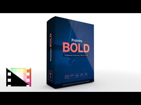 ProIntro Bold - Professional Introductory Titles - Pixel Film Studios