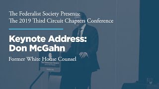 Click to play: Keynote Address by Don McGahn