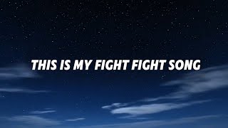 Download lagu Rachel Platten - Fight Song Versi Rock (Lyrics) mp3 Download lagu Rachel Platten - Fight Song Versi Rock (Lyrics) mp3