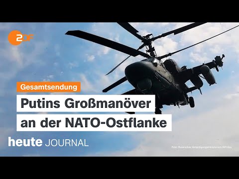 heute journal vom 12.09.2025 Russlands Militärübung, Marode Infrastruktur, David-Bowie-Ausstellung