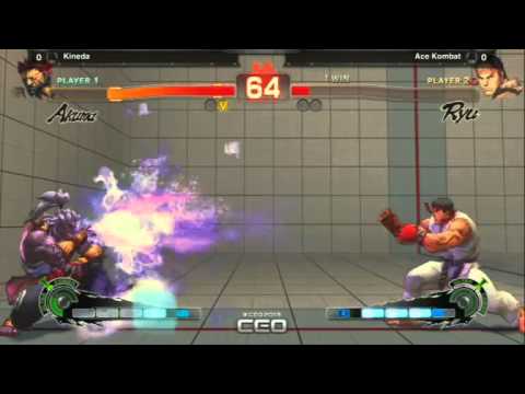 SSF4AE Kineda vs Ace Kombat - CEO2013 Day 2