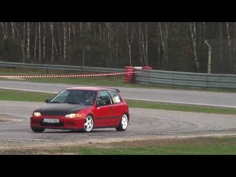 Tomasz Warakomski  - Honda Civic - SuperOES 4 Runda Tor Kielce 16-04-2011