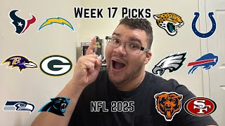 Week 17 Picks - NFL 2025