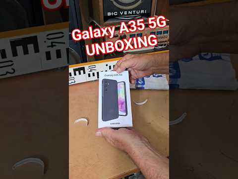 Samsung Galaxy A35 5G 8/256GB - UNBOXING @Angelicaaudio