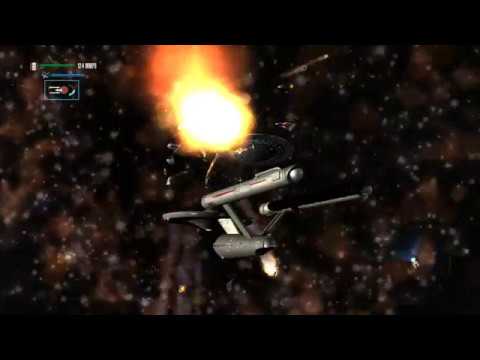 Star Trek: Legacy Ultimate Universe - Constitution class vs Chris Jones Galaxy (Admiral difficulty)