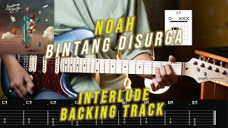 Download lagu Noah - Bintang Di Surga Interlude Gitar Backing track   TAB mp3