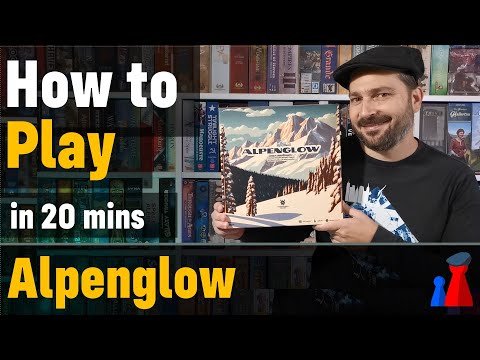 How to play Alpenglow board game - Full teach + Visuals - Peaky Boardgamer