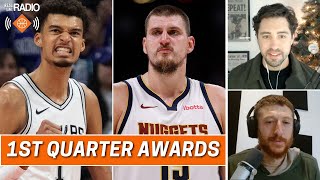 NBA First-Quarter Awards: Nikola Jokic for MVP, Wembanyama's DPOY Case