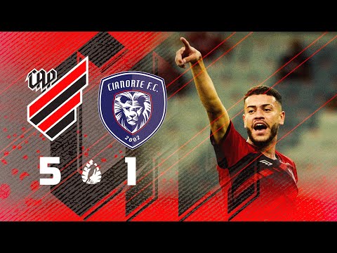 HAT-TRICK E GOLAÇOS! Athletico Paranaense 5x1 Cianorte | MELHORES MOMENTOS
