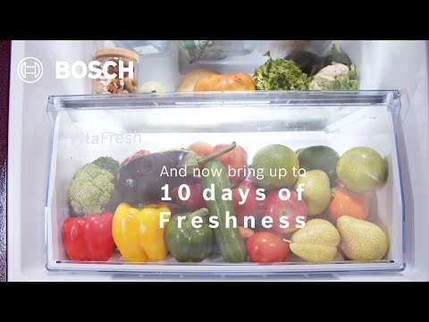 Šaldytuvas Bosch, NF 186cm video