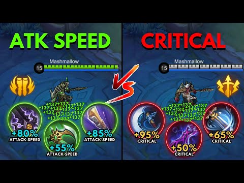 Moskov Attack Speed Build vs Moskov Critical Build
