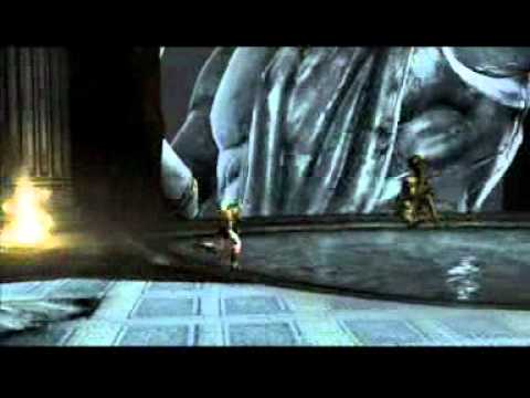 God of War 3 Walkthrough Part 34 - Jumping down the Chain