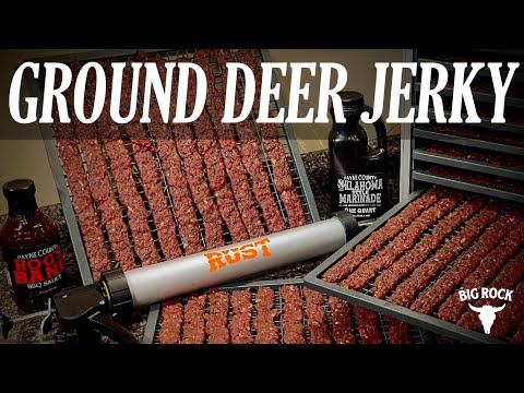 How to Make Ground Deer Jerky at Home | DIY Recipe with Cure, Seasoning & Dehydrator Tips