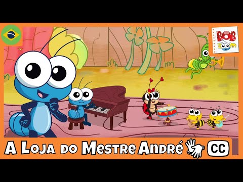 [LIBRAS] Loja do Mestre André | Bob Zoom | Vídeo Infantil Musical Oficial