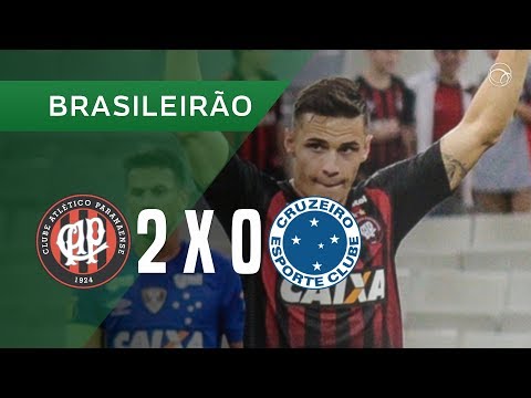 ATLÉTICO-PR 2 X 0 CRUZEIRO - GOLS - 10/11 - BRASILEIRÃO 2018