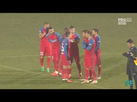 CS Mioveni - Steaua 5-4 la penalty-uri in optimile de finala ale Cupei Romaniei 14.12.2016