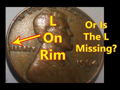 L On The Rim Of A Penny Or Missing L Or Messed Up L - Is It Rare - Valuable?