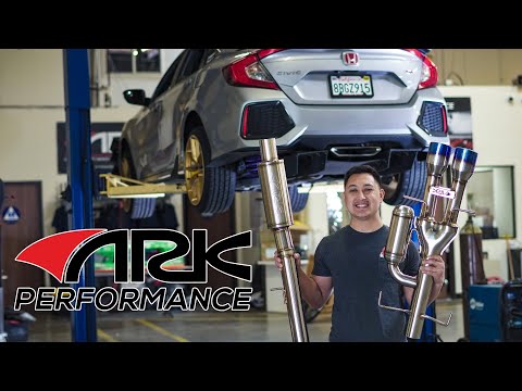 BEST HONDA CIVIC 10TH GEN EXHAUST EVER | ARK PERFORMANCE DT-S INSTALL + GREDDY DD-R COMPARISON!