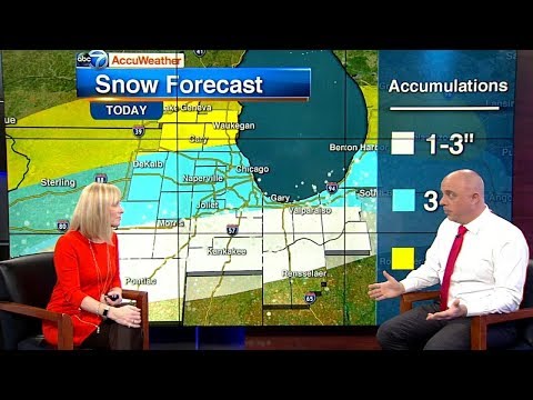 シカゴ 天気.冬の嵐チャット (Chicago Weather: Winter Storm Chat)