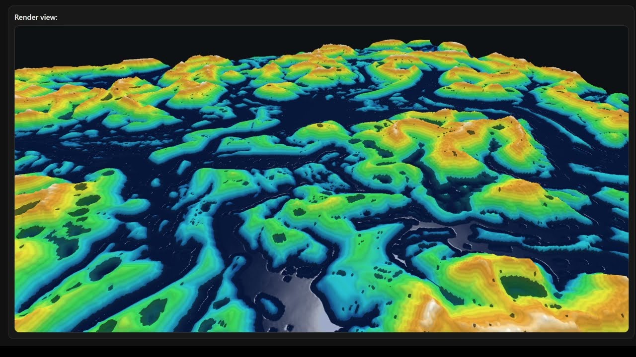 WebGPU Hydraulic + Thermal Erosion