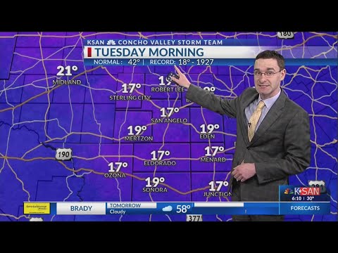 KSAN 6pm Weather - Monday March 4, 2019