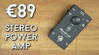 Video thumbnail for A stereo power amp for 89 bucks? Harley Benton Thunder 99 Review by EytschPi42