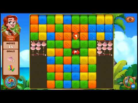 Lost Island Blast Adventure Level 751 - NO BOOSTERS 🏝️ | SKILLGAMING ✔️