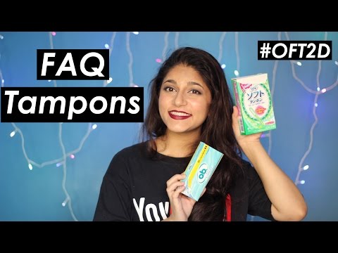 FAQ सामान्य प्रश्न on Tampons in Hindi #OFT2D Video