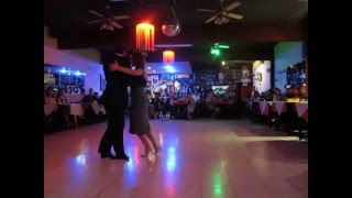 Ana Clara Migoni y Luis Romero Berruti en Tango Club Milonga