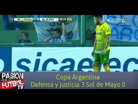 Defensa y Justicia 3 // Sol de Mayo 0 (Copa Argentina)