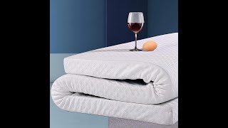Best 3-Inch Cooling Gel Memory Foam Topper! | EDILLY King Size Mattress Topper Review