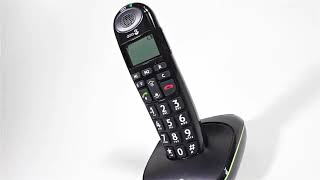 DORO PE 100 BLACK - Draadloze telefoon - Productvideo Vandenborre.be