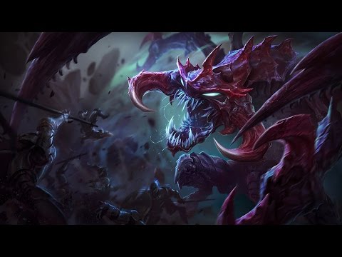 Cho'Gath mid Season 6 with the Trio+2 [HD]