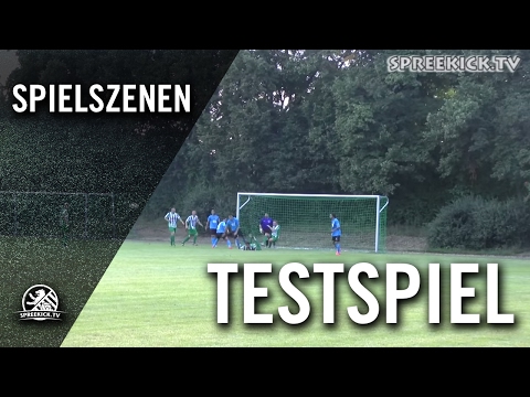 Berliner AK 07 - CFC Hertha 06 (Testspiel) - Spielszenen | SPREEKICK.TV