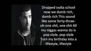 Drake - pop style Lyrics