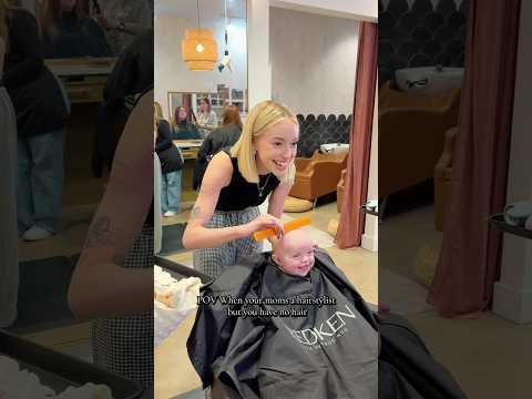 Baby Before vs After First Haircut (We Were Not Ready 😂)#BabyHaircut #FirstHaircutMoment#FamilyFun