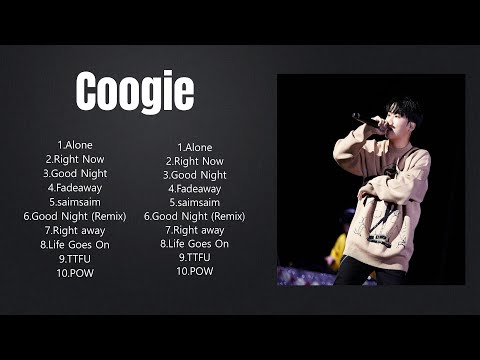 C O O G I E  Greatest Songs ~ New Playlist ~ Popular Songs