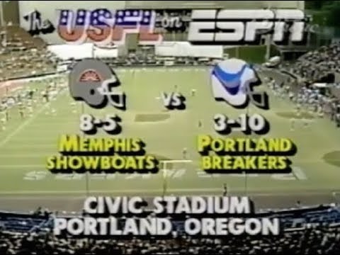1985 USFL Week 14 - Showboats vs. Breakers